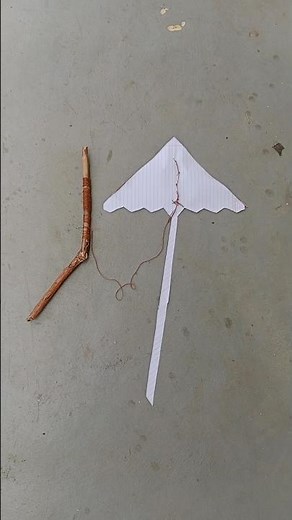 A4 SIZE PAPER FLYING KITE, HOW TO MAKE A4 FLYING KITE, MAKING EASY PAPER KITE #craft #kite#paperkite