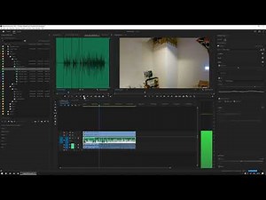 Why is audio coming out of only one ear in my headphones in this multicam sequence?