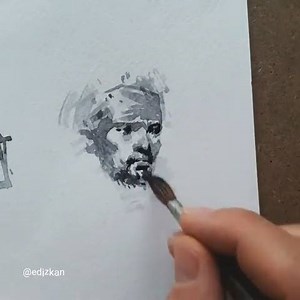 Lovely improvisation sketch by Ferhat Edizkan Art | Cubebrush