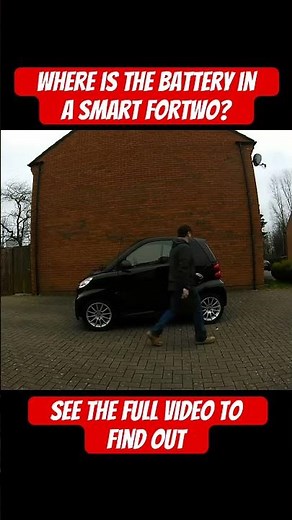 Where is the smart car battery located???