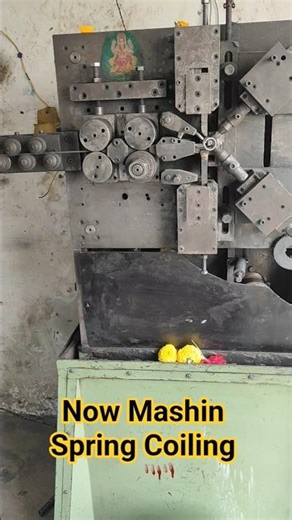 Now Spring Coiling mashin #machine #shortvideo #viralvideo