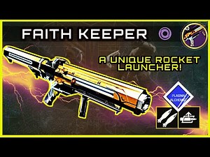 Destiny 2: THIS ROCKET LAUNCHER IS UNIQUE! Faith Keeper Review