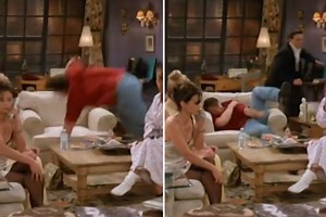Watch excruciating moment Matt LeBlanc dislocates shoulder in Friends ep