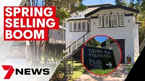 6.9K views · 22 reactions | Three Brisbane suburbs have spearheaded a spring selling boom, with a spike in the number of properties hitting the market. While auction numbers are strong, buyers remain cautious in face of another interest rate rise. 7NEWS at 6pm. More local news: 7news.com.au/news/qld #7NEWS | 7NEWS Brisbane | Facebook