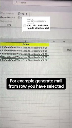 📎 How to Send Automated Emails with Attachments from Excel