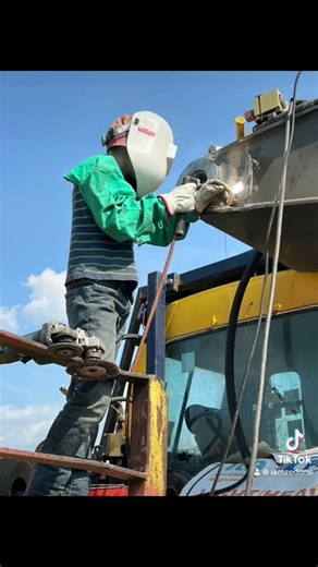 12 year old welder #usa #stickwelding #welding #fatherson #logging