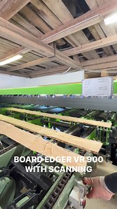 Optimized Operations: Combined Board Edger & Multi-Rip Saw with Scanning - MEBOR VR 900#boardedger #sawmills #mebormachinery #sawmilling | MEBOR Sawmilling machinery