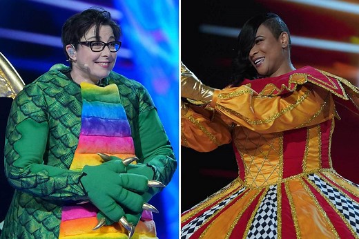 The Masked Singer LIVE: Harlequin unveiled as Gabrielle with Sausage, Robin and Badger making it to next week's final