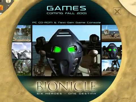 LEGO Bionicle promo CD