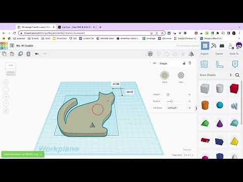 Tinkercad Cookie Cutter