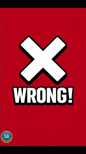 🚫 Buzzer Sound Effect – Wrong Answer / Error Beep #Shorts