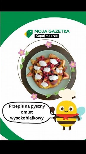 🥞Najlepszy przepis na wysokobiałkowy omlet na słodko🥞 #zakupy #dieta