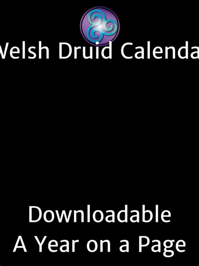 Druid New Year - get this Year on a Page Calendar with all the Festivals of Cymru and the dates of the three important moon phases. https://www.deborahrosehalani.com/store/p/welsh-druid-calendar-2025-26 #druidry #wales #druid #druidism #druidcraft #Druidry #druidlife #druids #cymru #pagan #welshtradition #obod #welshdruid #Cymru #Wales #druidrypath #cymraeg
