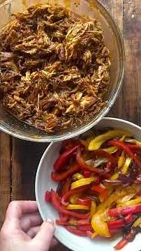 This crockpot shredded BBQ chicken can be used in so many different ways but the way my family.