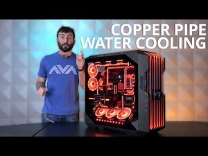 AVARigs | i9-13900K, RTX 4090 GAMING PC | COPPER PIPE LIQUID COOLING