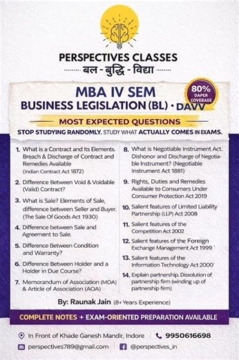 MBA 4th SEM DAVV MOST IMP Notes Google Drive free link in bio instagram #davvmba #mvadavv #mba4thsem