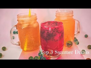 My Top 3 Summer Drinks - Refreshing, Non-Alcoholic and Beyond Delicious
