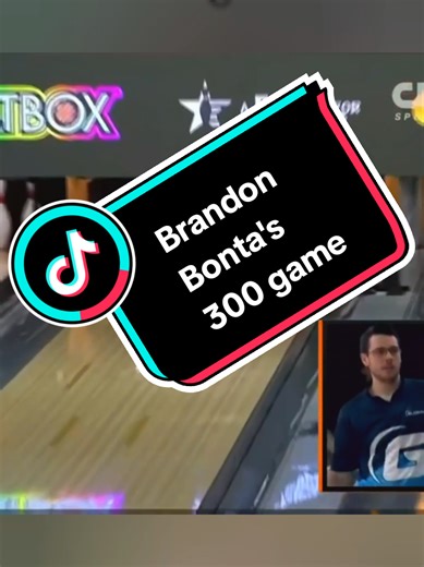 Brandon Bonta's historic 300 game in the 2026 PBA Players Championship Final #sports #bowling #pba #playerschampionship #300