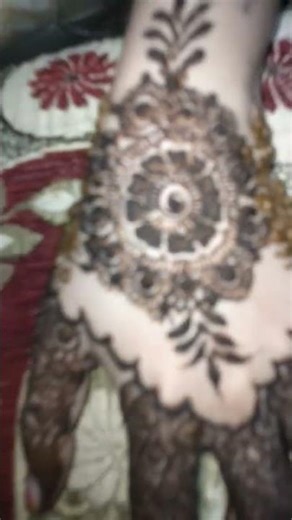 Beautiful Net/Jali Work Mehndi Design | Stylish Front Hand Henna Art Tutorial🤌💗