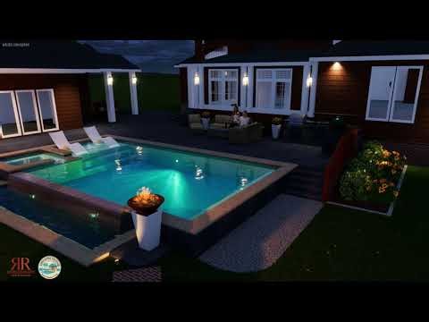 See This Backyard Designed Before It’s Built | 3D Outdoor Living Concept