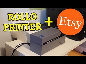 Printing Shipping Labels for Etsy with the Rollo Thermal Printer
