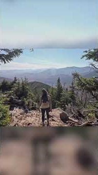 Foliage was Peaking in Franconia Notch When we Hiked Mount Lafayette! #newhampshire #fallfoliage