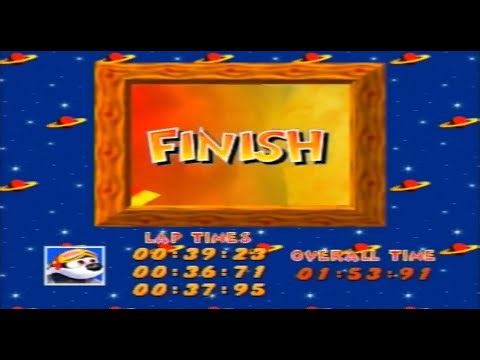 Let's FINISH Diddy Kong Racing N64 | Time Trials: Unlock T.T. | (SWE comm.)