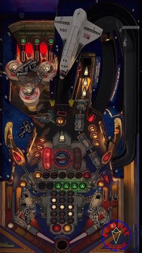 Space Suttle Gameplay #pinball #vpin #williams #80s #spaceshuttle #space #stream #live #shortsvideo