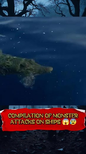 SEA MONSTERS #creatorsearchinsights #seamonster #ship #scary #fyp