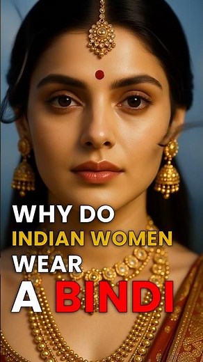 🔴 Why Do Indian Women Wear a Bindi? | Ancient Meaning Explained