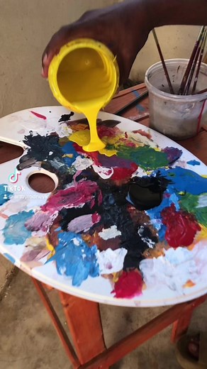 1.5K views · 47 reactions | Art by Rodney Keitemoge doing something I love and getting paid for it doesn’t feel like work ‍❤️‍❤️ | Art by Rodney Keitemoge | Facebook