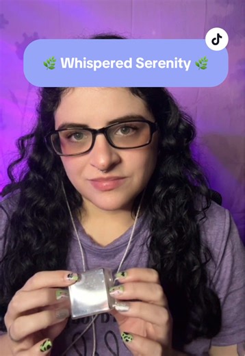 …And we’re back!! Sorry guys, I had the flu and it was awful! Missed yall lots💜💜 👉🏻Whispered serenity to ease your night 🌿✨ #ChristianASMR #ASMR #SerenityPrayer #PeacefulASMR #SleepWhispers