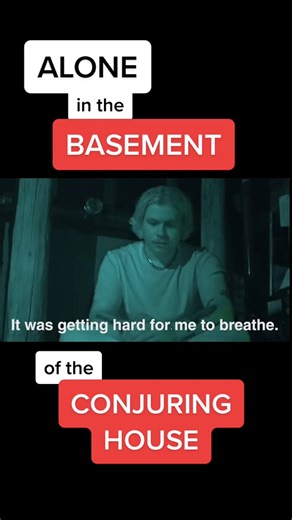 ALONE in the basement of the Conjuring house.. #ParanormalActivity #HauntedPlaces #GhostCaughtOnCamera #CreepyReels #ParanormalFiles | The Paranormal Files