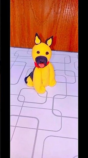 How to Make a Cute Clay Dog | Easy Step-by-Step Tutorial for Beginners | Clay Craft #dogcraft