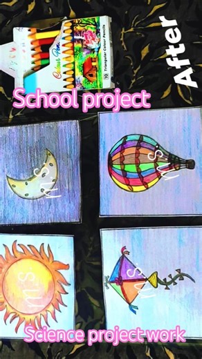 science project works of my daughter's school🥰 #digitalmeenakshisaha #projectwork #project #art 🎨🙏