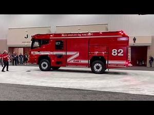 Rosenbauer RTX Electric Fire Truck FDIC 2022