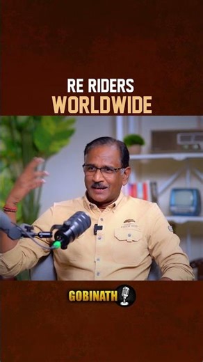 Royal Enfield’s Global Riding Community | 30,000 Riders in the UK | B Govindarajan | Gobinath#shorts
