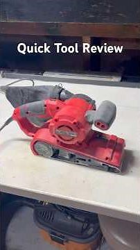 Bauer 3”x 21” Variable Speed Belt Sander Review