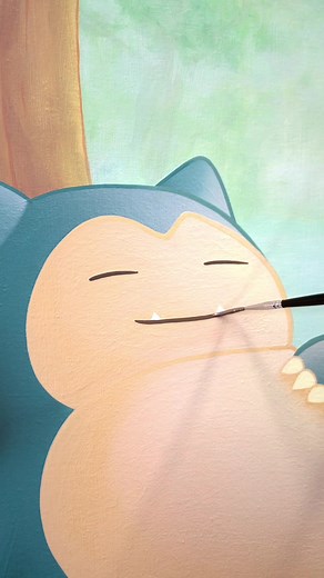 Snorlax Outline: Subtle Tonal Shifts vs Black