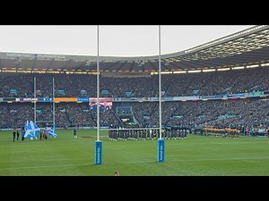 Scotland v Australia -Rugby. National Anthems: Advance Australia Fair & Flower of Scotland -24/11/24