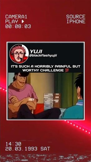 Takamura Is The Absolute Champ 💯 #hajimenoippo #ippo #anime