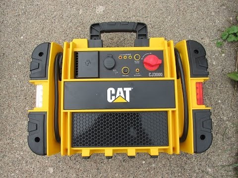 CAT 1000-Amp Pro Portable Jump Starter Review Model CJ3000