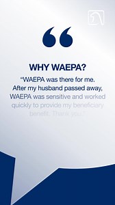 WAEPA is the name Feds can trust to protect them and their families. See for yourself. | WAEPA