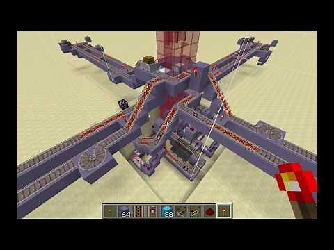 Minecraft - Automatic Intersection Routing for Complex Networks