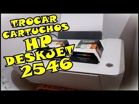 How to Change Cartridges for HP Deskjet 2546 Printer [Black and Color Cartridge]