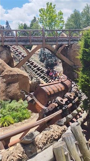 The best drop on Seven Dwarfs Mine Train at Magic Kingdom