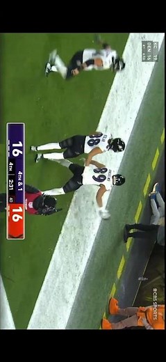 Mark Andrews game winning Touchdown 35 yards