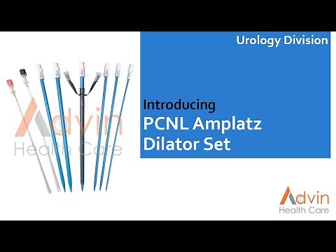 ADVIN PCNL Amplatz Type Dilator Set - Urology Dilator Set