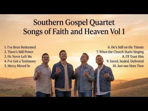 Southern Gospel Quartet Songs of Faith and Heaven Vol 1