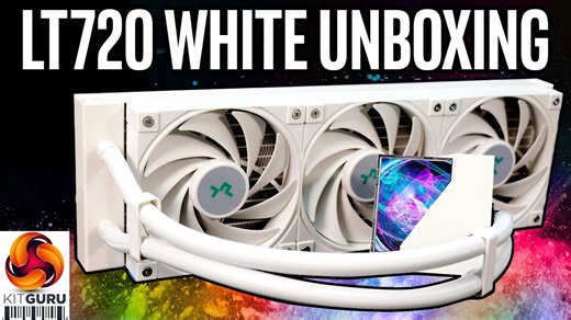 Unboxing the Deepcool LT720 white cooler